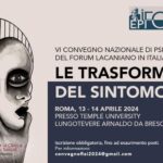 VI Convegno Nazionale del Forum Lacaniano in Italia – Roma 13-14 aprile 2024